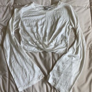 Forever 21 white crop top